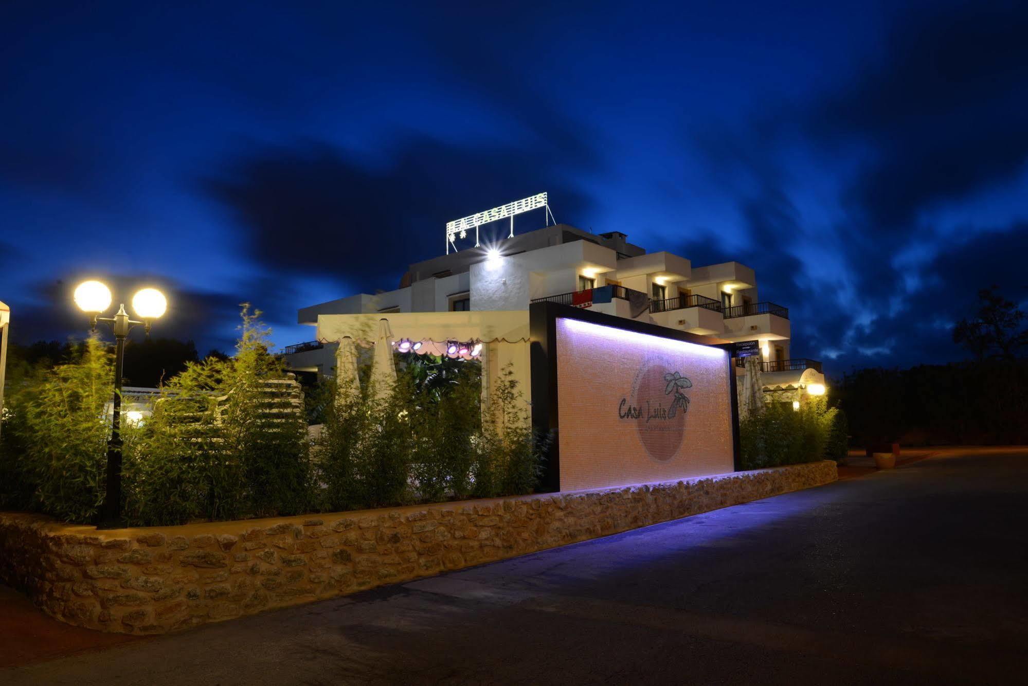Casa Luis Apartments Santa Eularia des Riu Exteriör bild