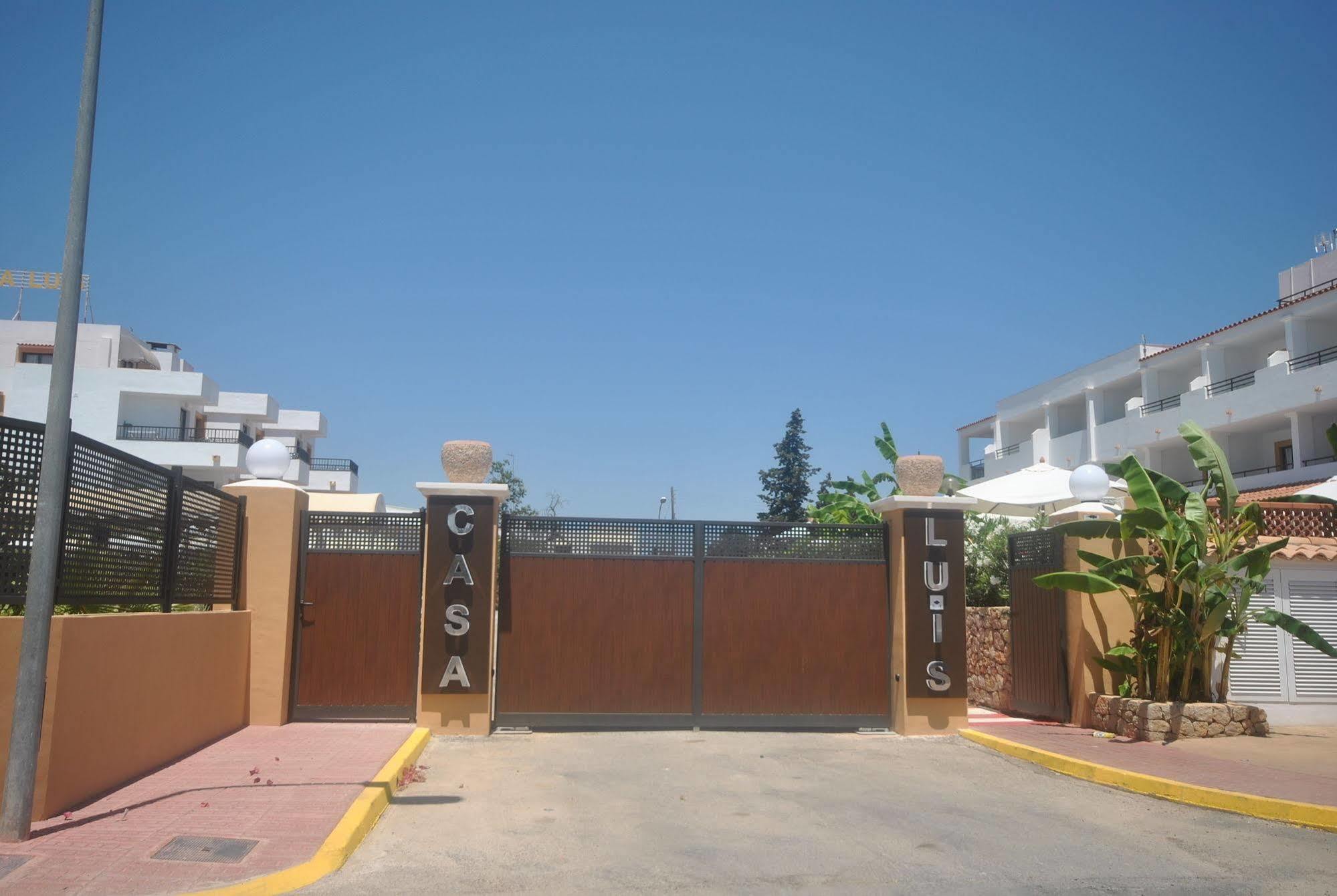 Casa Luis Apartments Santa Eularia des Riu Exteriör bild