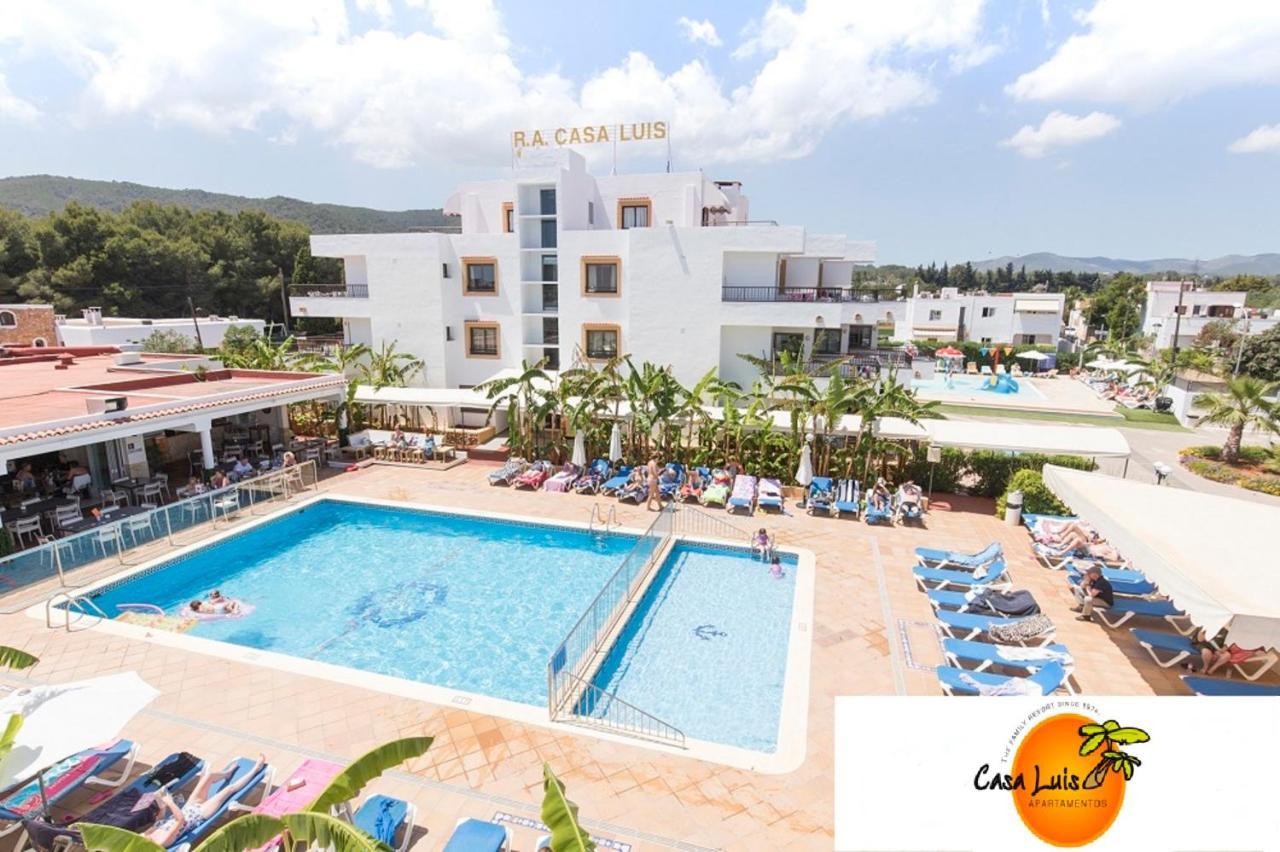 Casa Luis Apartments Santa Eularia des Riu Exteriör bild